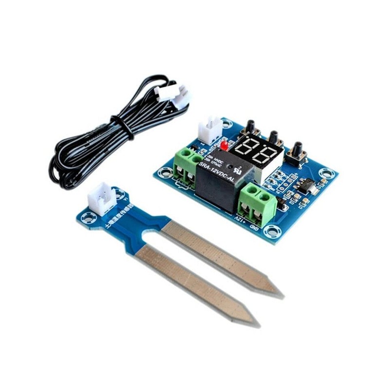 LeHang 12V Soil Moisture Sensor Humidity Controller with Digital Display