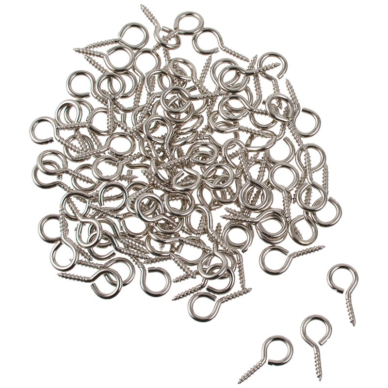 NBK ヒートンMサイズ S 14mm 100個 NS225