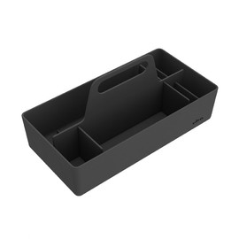 Vitra 892 550 11 Basic ABS Plastic Toolbox 15.6 x 32.7 x 16.7 cm Dark