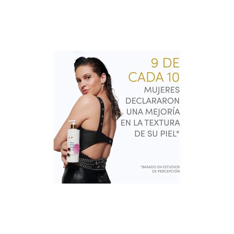 Dove Sérum Corporal Pro-Retinol Reafirmante, Recupera Elasticidad e Hidratación, 400