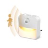 FLOWood Night Light Socket with Twilight Sensor and Motion Sensor,