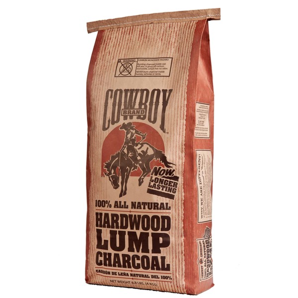 Cowboy 29088 Hardwood Lump Charcoal, 8.8-Pound
