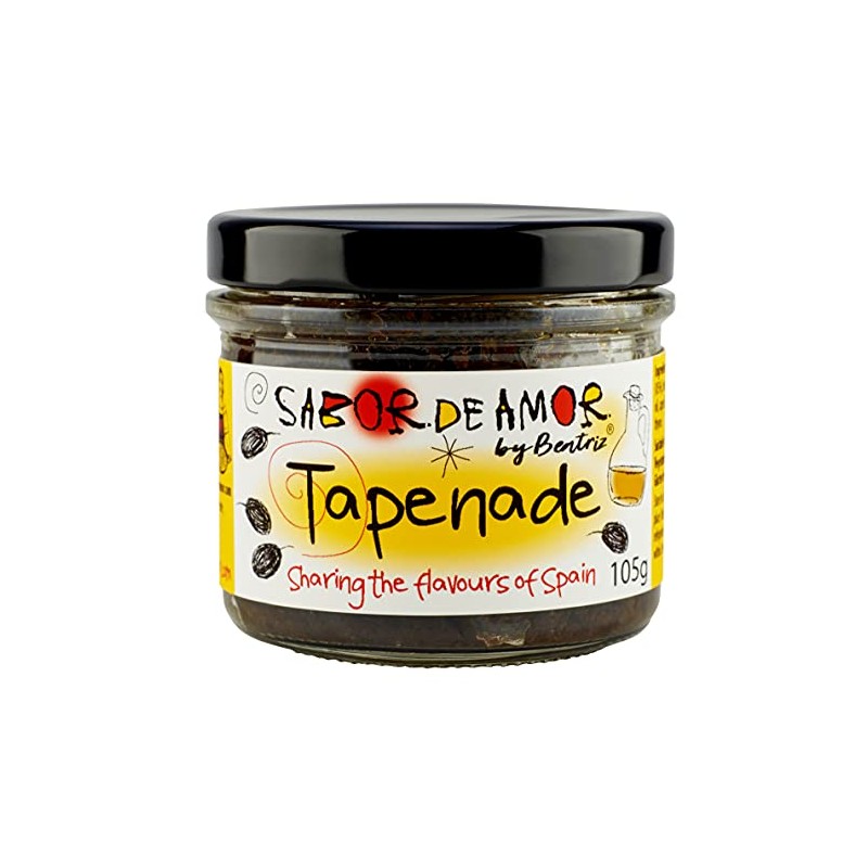 Sabor de Amor- Tapenade 105g - Black Olives Tapenade -