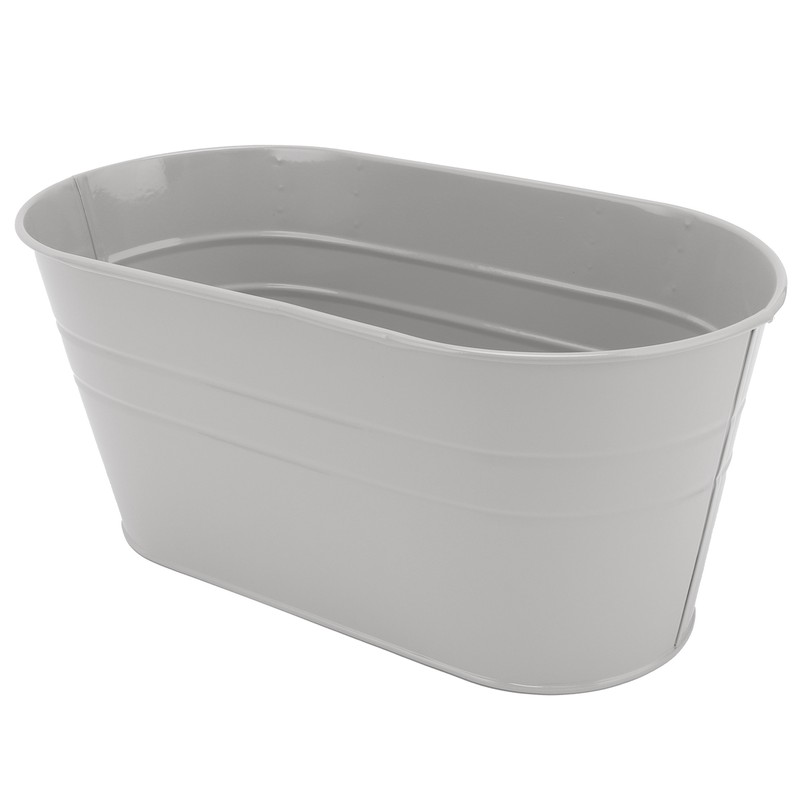 Hanging Flower Planter Iron Bucket Flower Pot Holder with Detachable