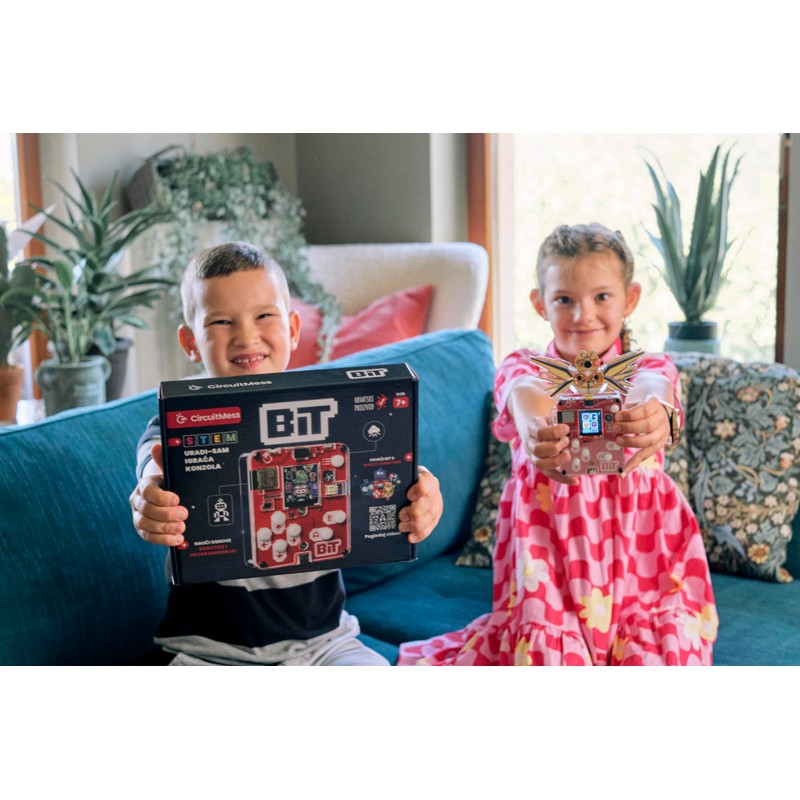 Cefa Toys BIT, Game Console, Educational Toy, Building a Console,