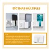 3 Piezas Soporte De Pared Para Celular Controles Remotos F