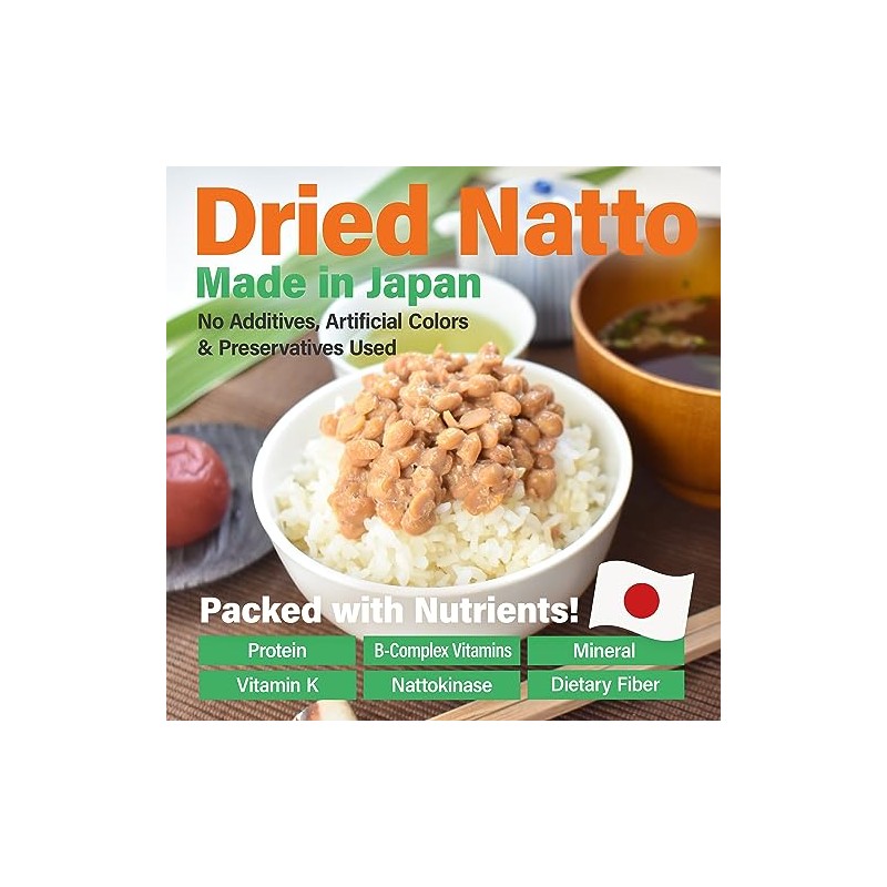 YAMASAN KYOTO UJI Japanese Natto Fermented Soybean 3 Set, 3