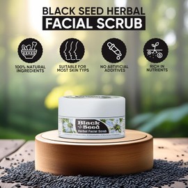Exfoliante Facial de Semilla Negra Herboganic – Suavidad y Brillo Natural