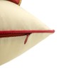 vctops Elegant Embroidered Peacock Decorative Throw Pillow Case Silky Satin