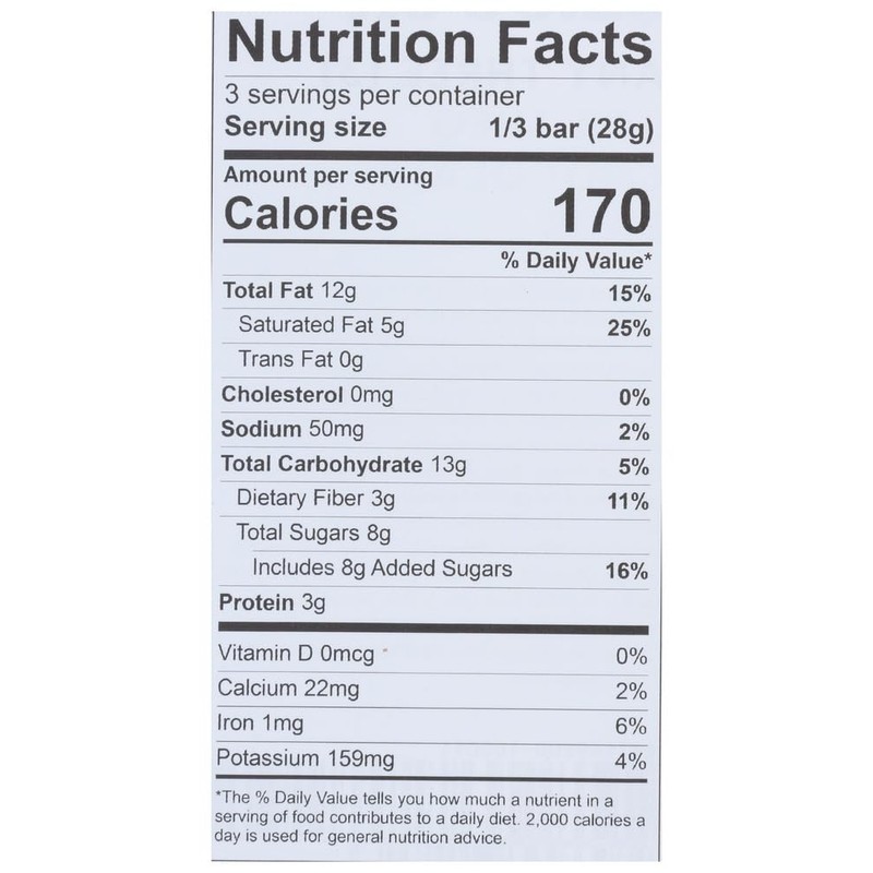 Theo Chocolate Salted Almond Organic Dark Chocolate Bar, 70% Cacao,