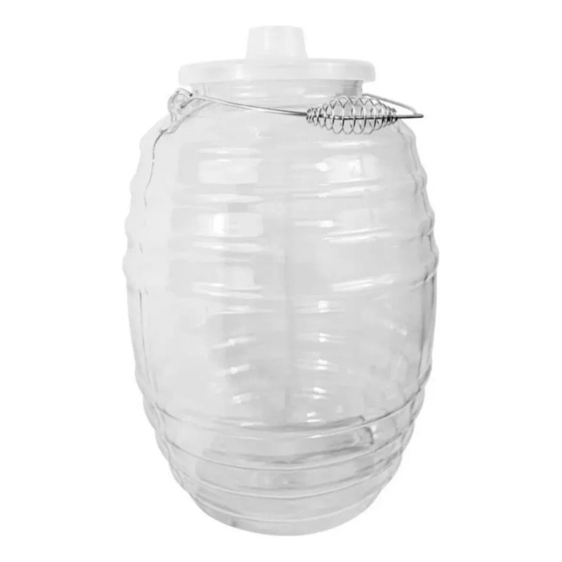 Misorel Barril Vitrolero Con Asa 10l