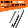 BIRDIEBLAST Golf Ball Retriever Telescopic for Water, 9Ft/12Ft/17Ft/20Ft Stainless Steel