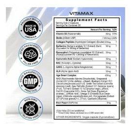 Protección Antioxidante + Juventud 60caps Americano Premium