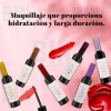 Gloss Labial Resistente Agua + Acabado Intenso | Kit 12p