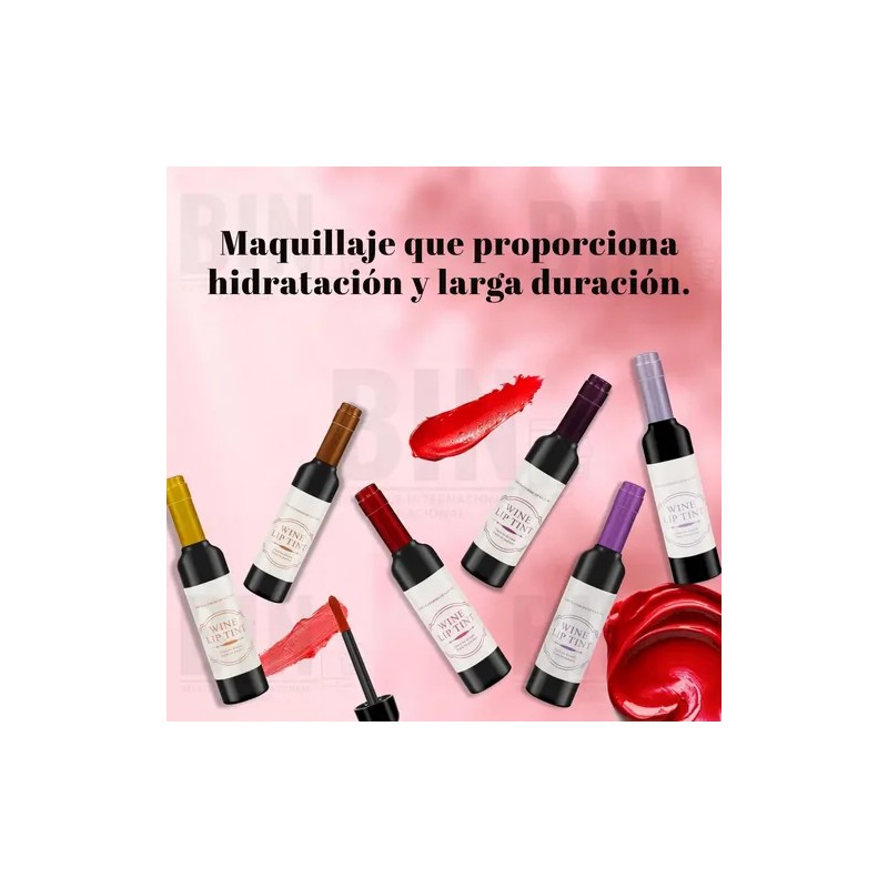 Gloss Labial Resistente Agua + Acabado Intenso | Kit 12p