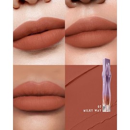 TIMEPHORIA Crema Labial Nebula Velvet, Acabado Mate Aterciopelado que No Reseca, Textura Cremosa Ligera y de Larga Duración, Alta Pigmentación, 07 Mil