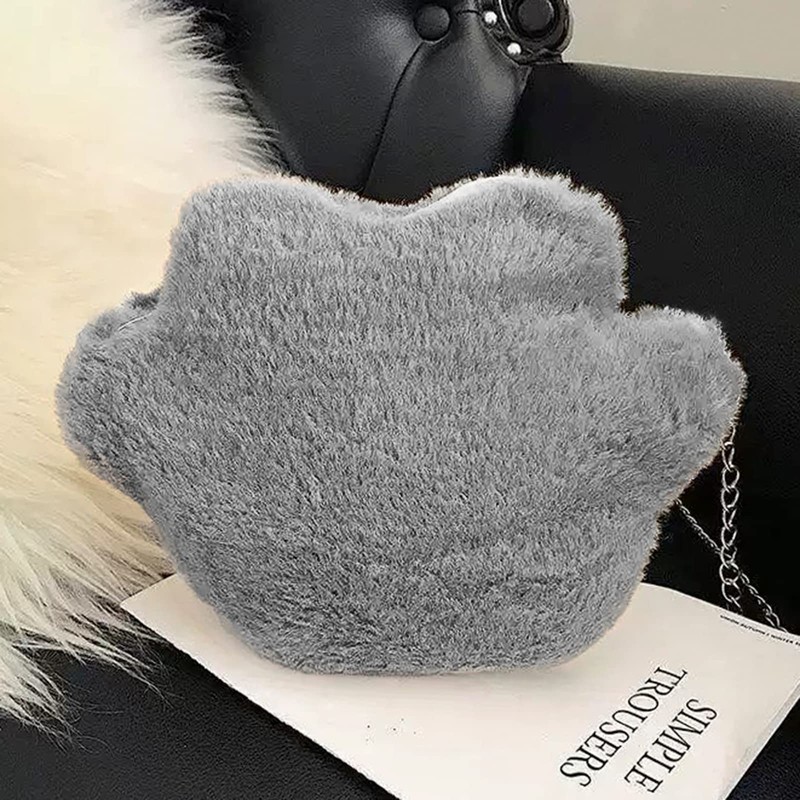 Moonlove Pochette Plush Bag, Crossbody Bag, Girls, Cute, Smartphone Pouch,