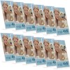 Set of 12 Snap - 4"x6" Clear Acrylic Self Standing
