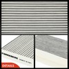 Frankberg 2 x Cabin Air Filter Pollen Filter with Activated