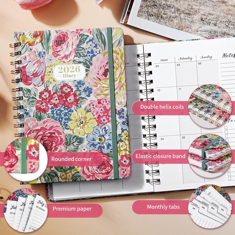 2026 Diary - 2026 Diary A5 Week to View from