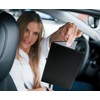 Pubblimania Carbon Document Holder for Car and Motorcycle, Double Flap