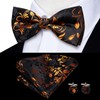 Dubulle Mens Clips Suspenders and Pretied Bowtie Set Y Shape