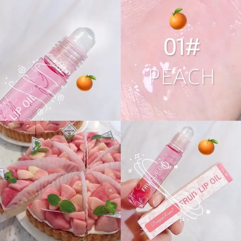 Set De 6 Aceites Para Labios Roll-on, Transparentes E Incolo