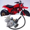 Motorcycle Carburettor 22mm Inlet Diameter Replacement for Trail ATC70 ATC90