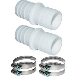 Pangaea Tech Hose Connector with Hose Clamps – Pool Hose Adapter