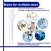 100 PCS 3ML Dropper Pipettes Essential Oil Transfer, Eye Dropper,Disposable