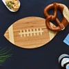 40YARDS American Football Bamboo Wood Board for Breakfast, Dinner or