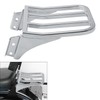 TCMT Chrome Sissy Bar Backrest Luggage Rack Fit for Harley