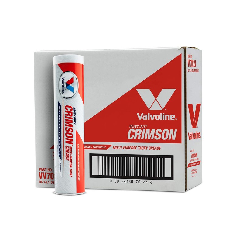Valvoline Crimson #2 Grease - Cartridge, 14.1 oz