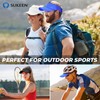 Sukeen 3 Pack Sports Sun Visor Men Women Lightweight Packable