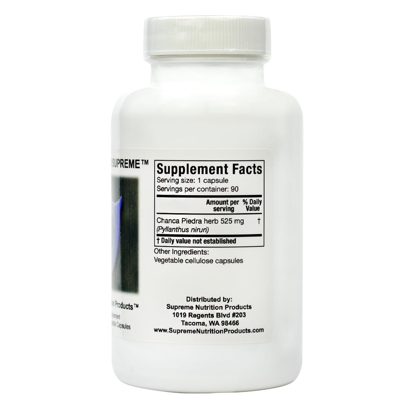 Supreme Nutrition Body Guard Supreme, 90 Pure Chanca Piedra Capsules