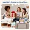 mommore Stroller Organizer with Insulated Cup Holders, Adjustable Stroller Caddy
