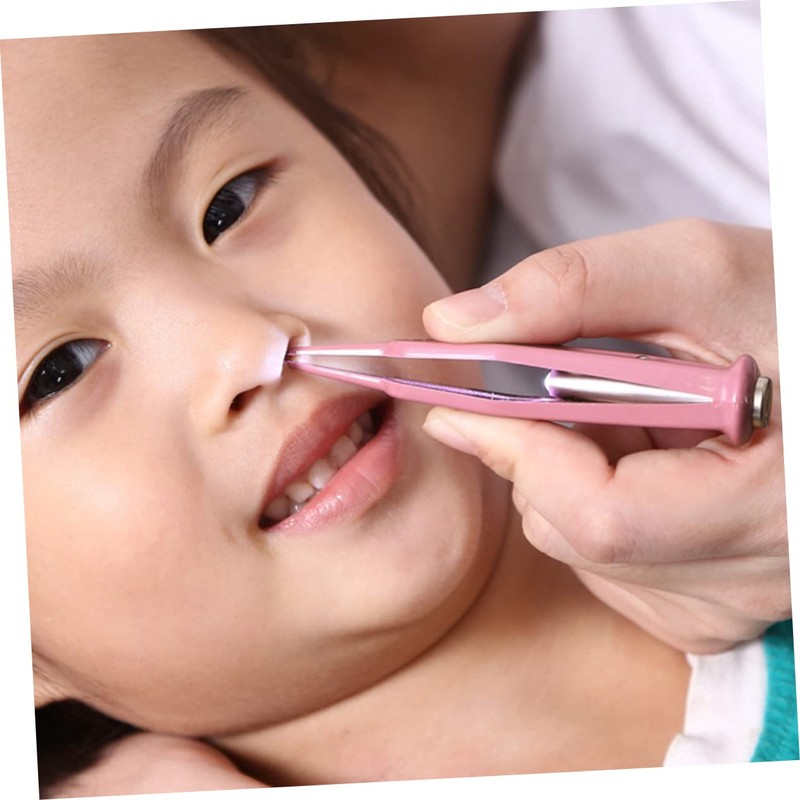 KOMBIUDA Glowing Booger Clip for Boy Girl Led Light Nose