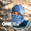 ROXUN Distressed Balaclava Ski Mask, Shiesty Yeat Airsoft Custom Camo