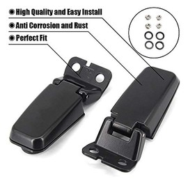 FEXON Rear Window Hinge Tailgate Liftgate Glass Hinge Kits Replacement for 2005-2015 Nissan Armada 2004-2010 Infiniti QX56 Replaces 90320-7S000 90321-7S000 926-118