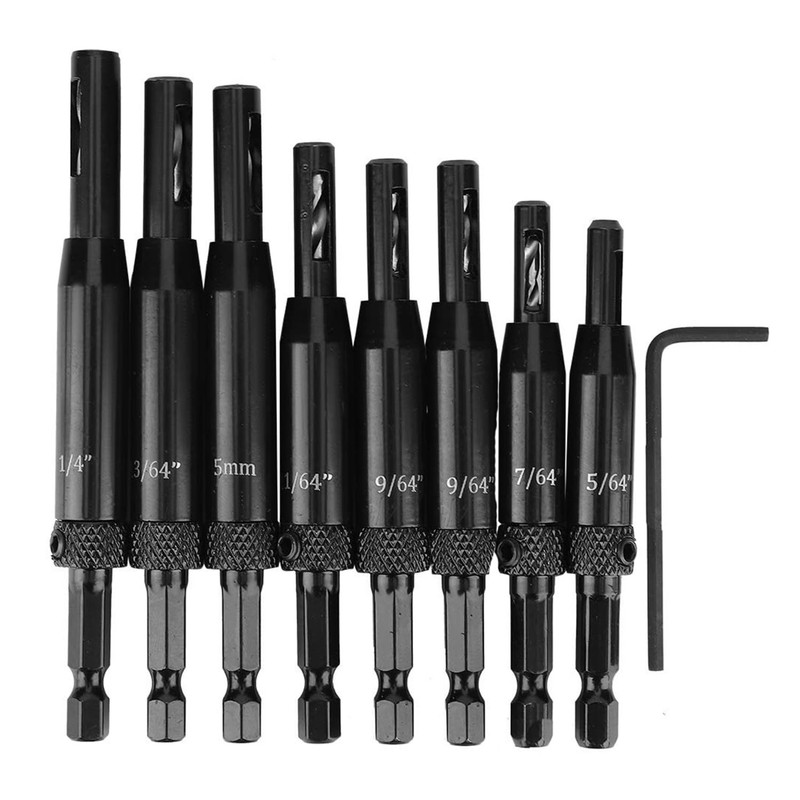 PENCLE Self Centering Drill Bit with Storage Case (Square Case
