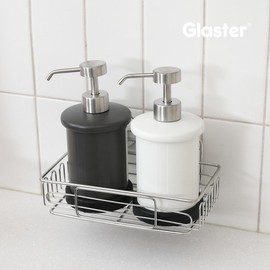 Glaster Mini Multipurpose Accessory Shelf/Living/Bathroom Shelf / 글라스터  미니 다용도 소품 선반/생활/욕실선반