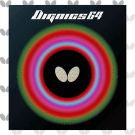 Butterfly 06060 Table Tennis Rubber Dignix 64 Soft Back High Tension Red Extra Thick