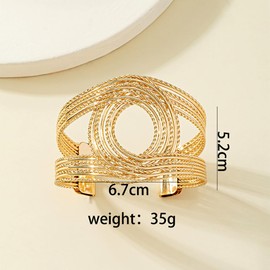 Gold Cuff Bracelets for Women Chunky Gold Bracelet Silver Bangle Bracelet Silver Cuff Bracelet Jewelry Gift Gold Bangles for Women