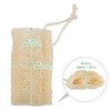 Morikuru TK07-15 Natural Loofah Sponge with String, Made in Japan,