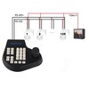 3D PTZ Camera Keyboard RS485 PTZ Joystick Controller LCD Display