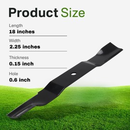 superbobi 3 Pack 04771200 Lawn Mower Blades Replacement for ARIENS IKON X & XL, Gravely ZT X & XL Series, Fit for 52" Deck Zero Turn Mower Blades Replace 00450300 70716200