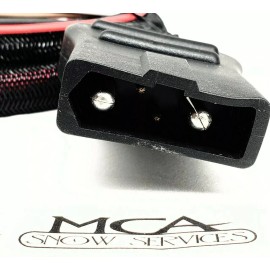 MAXIM WESTERN FISHER SNOW PLOW BATTERY CABLE PLOW SIDE HARNESS 42015 48295