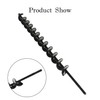 findmall Auger Drill Bit - 24 Inch Earth Auger Bit,