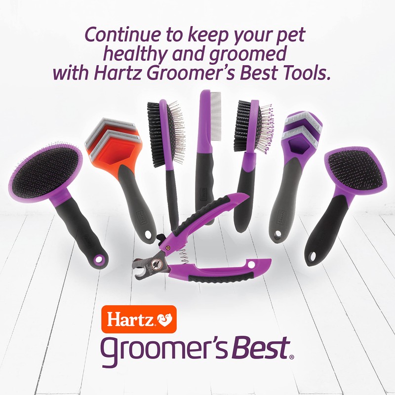 Hartz Grooming Supplies, Groomers Best Combo Brush for Dogs and
