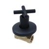 Dnyta Brass Concealed Water Stop Valve, Water Shut Off Valve